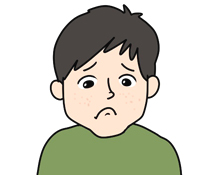 悩む男性